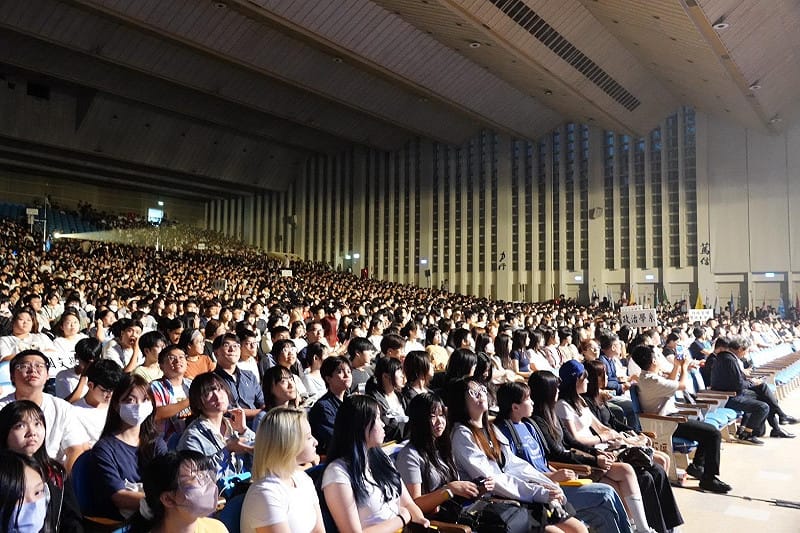 東海大學開學典禮。&nbsp;&nbsp;&nbsp;圖：東海大學/提供