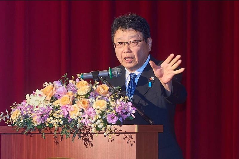 日本參議員北村晴男在印太戰略智庫「台日外交國防論壇」，重申已故首相安倍晉三提出的「自由開放的印太」（FOIP）理念。&nbsp;&nbsp;&nbsp;圖：印太戰略智庫提供
