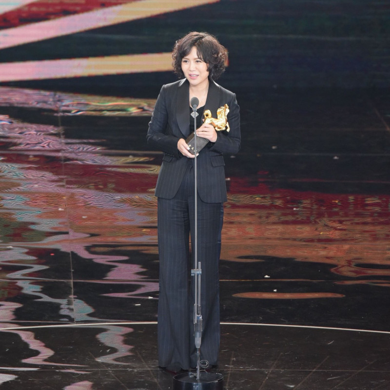 第54屆金馬獎最佳導演獎，由《嘉年華》的文晏獲得。   圖：翻攝自金馬影展TGHFF臉書