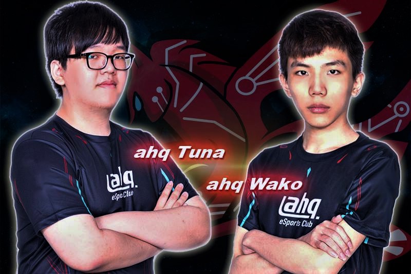 台灣職業電競隊伍ahq宣布前Wayi SPIDER（WS）選手 Wako，以及前 ahq Fighter 選手Tuna，正式加入 ahq《英雄聯盟》戰隊。   圖：翻攝自 ahq 臉書專頁
