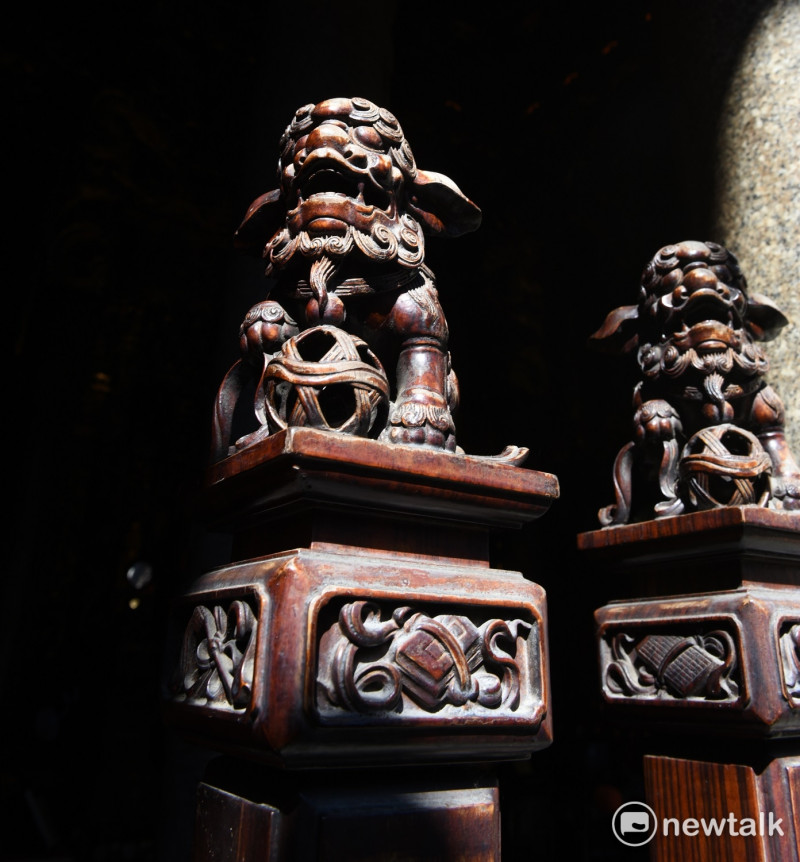 三峽祖師廟，木雕作品。   圖：全民提報三峽祖師廟行動小組／提供