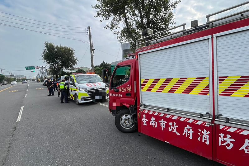 台南男持刀隨機傷2路人 遭警開槍制伏