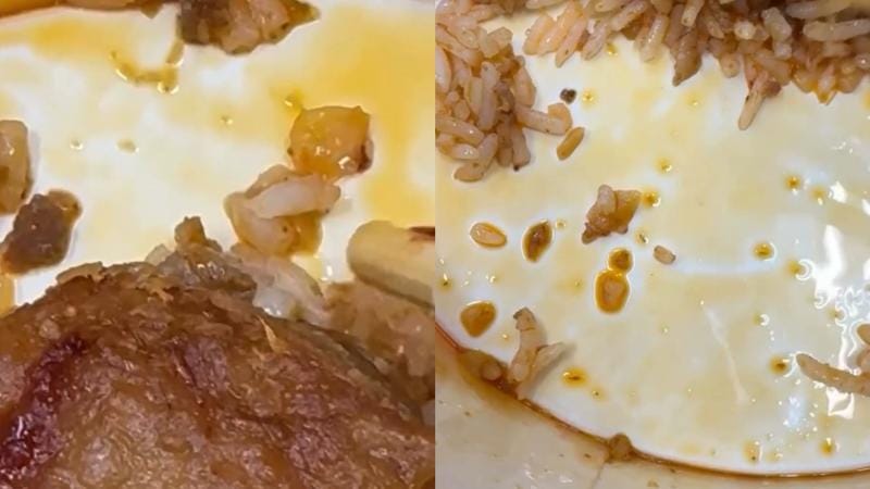外送打拋豬飯驚見「活蛆」亂爬！業者急致歉：停止供餐 中市府出手了