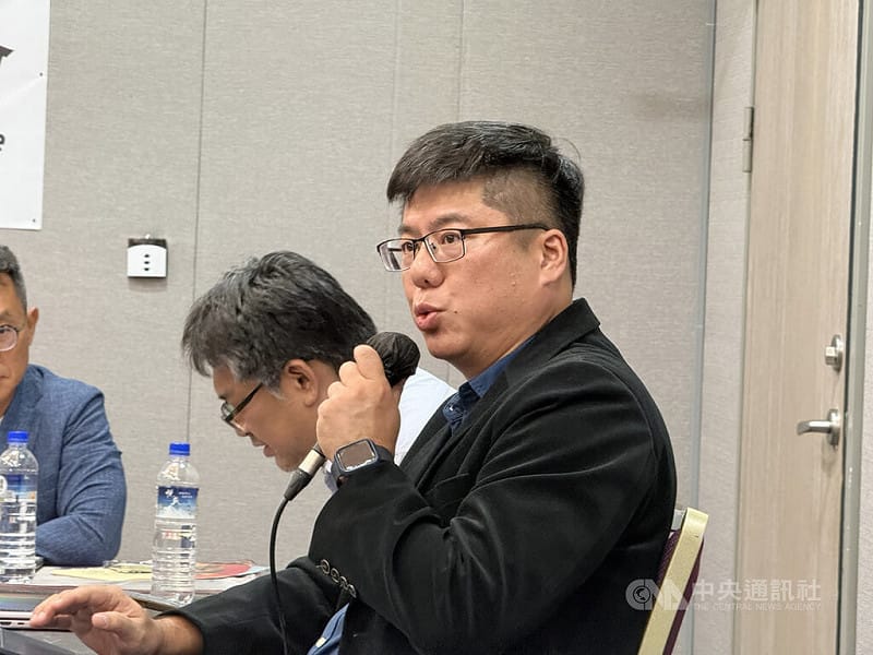 台北市立大學通識教育中心助理教授洪浦釗14日出席亞洲政經與和平交流協會所舉辦的「川習會前瞻—美中競爭新局與台灣的戰略位置」座談會。中央社記者廖文綺攝　115年9月14日&nbsp;&nbsp;&nbsp;圖：中央社提供