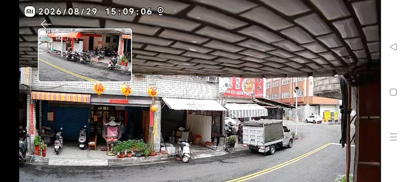 監視器角度成爭執導火線　宮廟反控鄰居騎樓疑似無照經營餐飲