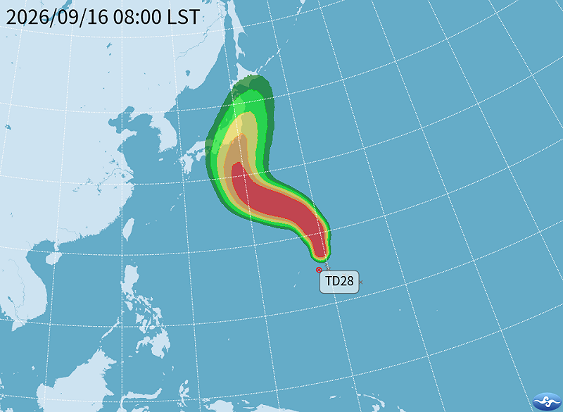 準「杜鵑颱風」最快明晚增強為中颱！未來一週天氣一圖看
