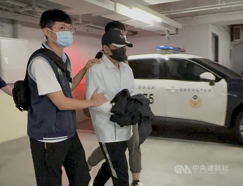 陳威達投案坦承陪張俊傑南下逃亡 晚間移送北檢