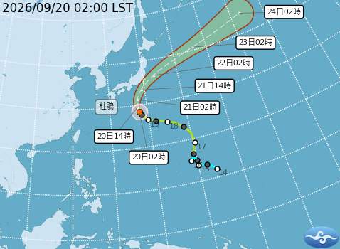 杜鵑逼近日本關東 吳德榮:連假尾聲熱帶系統可能擾台