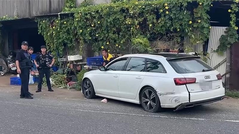 台南男拒檢衝撞警車!警開14槍制伏 車內搜出毒品