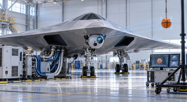 中國戰機雷射武器首亮相! 仿照美軍SHiELD? 疑搭載殲-36六代匿蹤機
