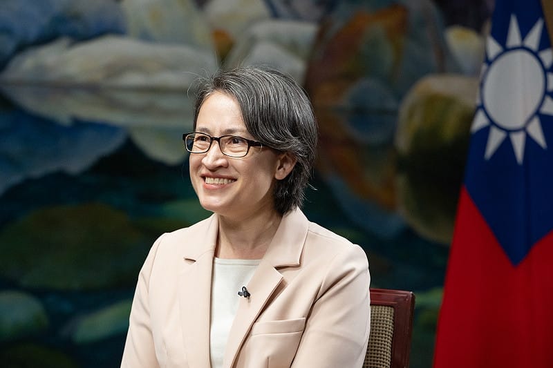 面對中國軍事壓力 蕭美琴:持續強化國防、捍衛台灣安全