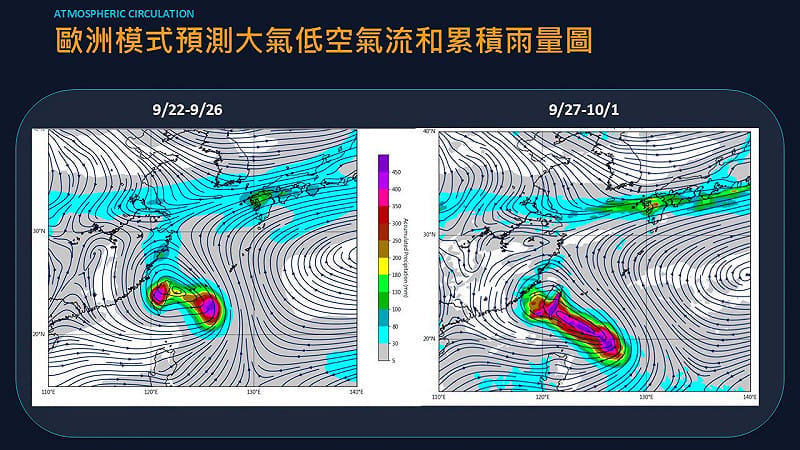 (影)準「舒力基」最快9/24成颱!歐洲、AI預估路徑分歧 不排除登陸台灣