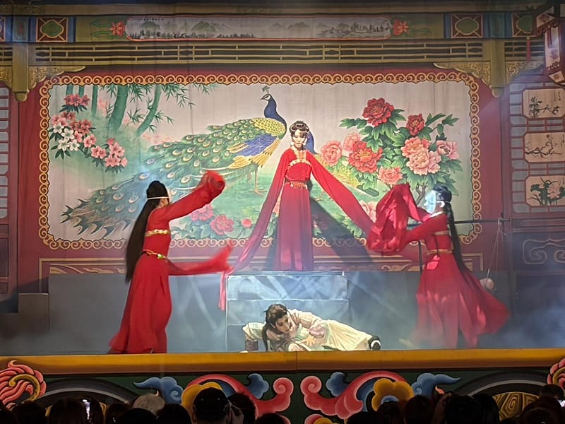 「林投姐」劇情在女主角化為厲鬼向負心漢索命的最高潮畫下句點。&nbsp;&nbsp;&nbsp;圖：黃博郎攝