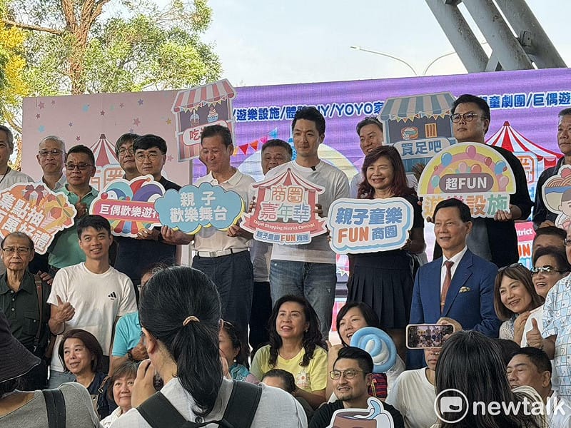  蔣萬安出席「商圈嘉年華-台北生活祭開幕記者會」。 圖：高逸帆／攝 
