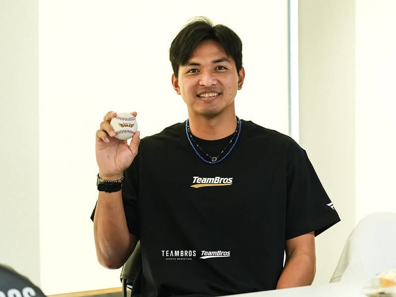 日本職棒東北樂天金鷲隊30日宣布，以育成合約簽下台灣投手劉致榮（圖），劉致榮從小就對日職有憧憬，欣賞鈴木一朗、達比修有、大谷翔平等日本球員。（挺悍賽事行銷提供）中央社記者蘇志畬傳真　115年9月30日&nbsp;&nbsp;&nbsp;