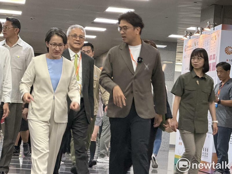 與蕭美琴重訓讓蔡英文醋勁大發 沈伯洋預告:之後有很多合體計畫