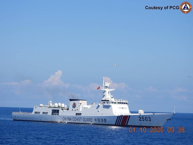 情蒐海纜?菲海防艦巴丹外海驅離中國科考船 中海警介入掩護對峙中