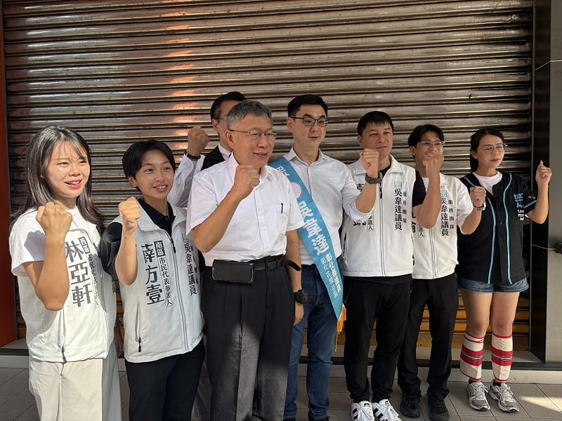 被問沈伯洋「洋流」 柯文哲:500人圍著喊凍蒜 以為全世界都支持你?