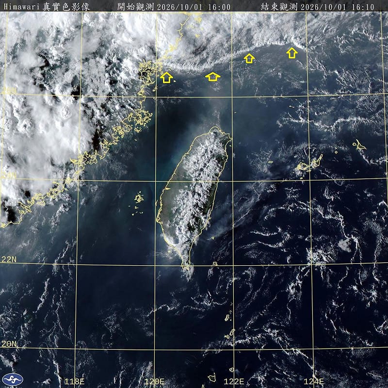明變天濕涼！鄭明典指「北風前緣接觸北海岸」：明早北部就會變涼