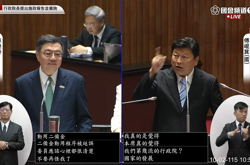 怒轟汽車貨物稅 傅崐萁嗆：50歲的娃娃還要強媬？！