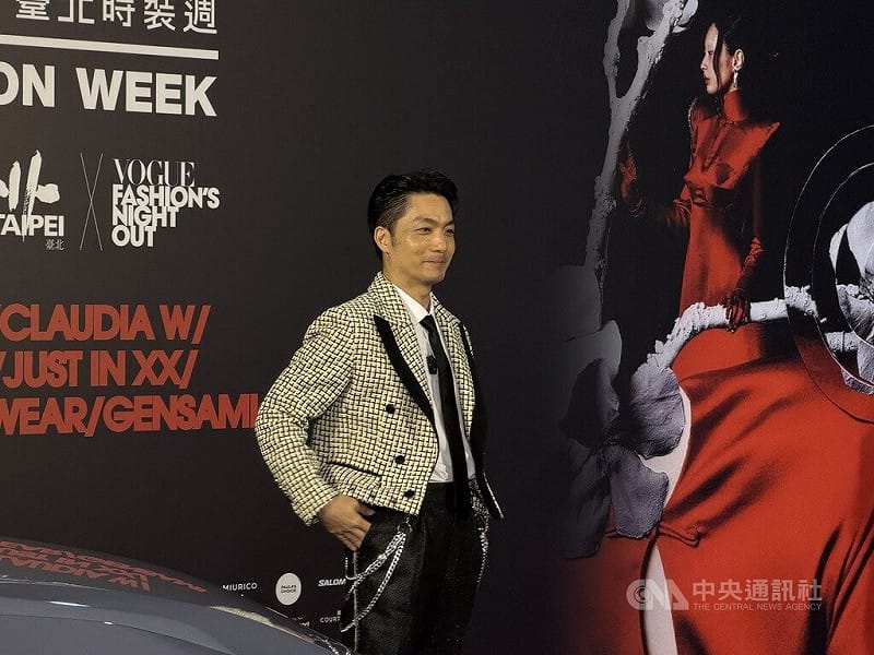 蔣萬安走秀台北時裝週 盼展現台灣軟實力融入國際
