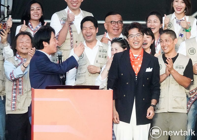 牽制蔣萬安是認知作戰 賴清德:我提名沈伯洋就是要贏得選舉