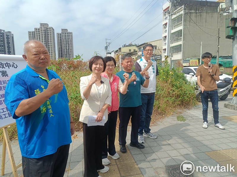 (影)大里聯合行政中心延宕八年 何欣純偕議員痛批盧秀燕「選前動工秀」