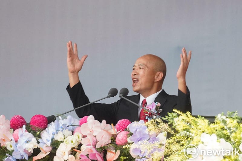 韓國瑜國慶致詞罵賴政府假民主、真獨裁 林楚茵痛批 : 國家慶典不是私人秀場