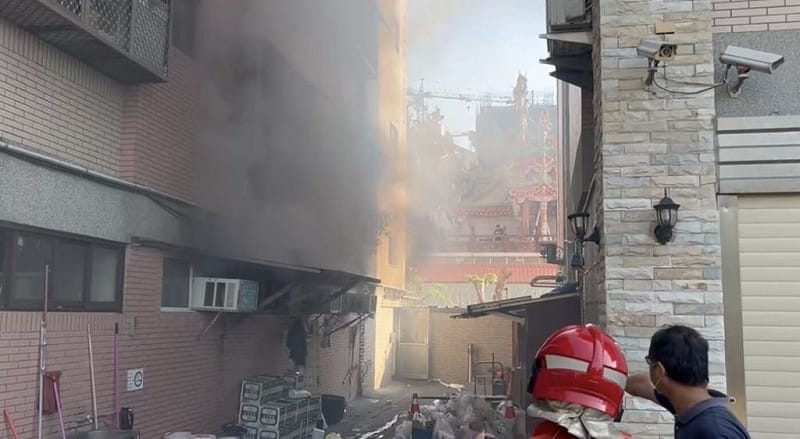 台南安南移工宿舍火警 疏散逾300人、1人送醫