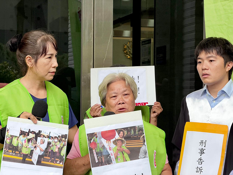 抹黑下跪阿嬤領錢臨演！社子島自救會告林杏兒 他轟：要不要退選？蔣萬安還要躲？