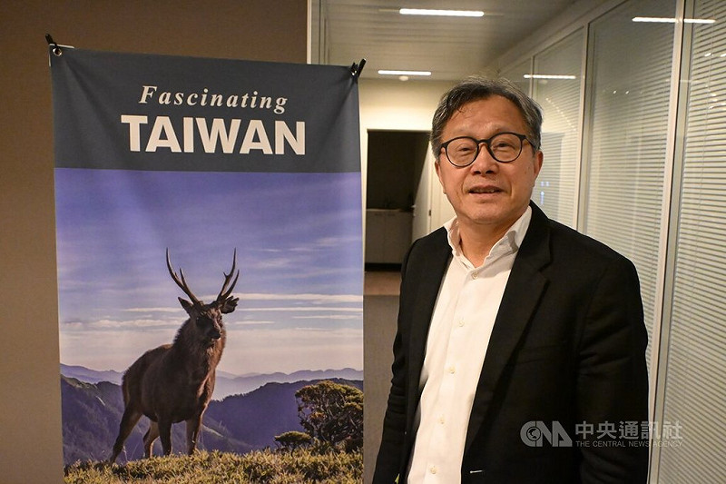 駐歐盟兼駐比利時代表謝志偉接受中央社訪問時直言，台灣水果在歐洲取得令人驚艷的成績，背後是台灣農民、水果出口商與農業部「鐵三角」共同合作的成果。 &nbsp;&nbsp;&nbsp;圖/中央社