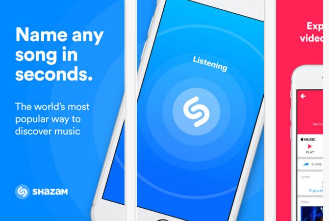 蘋果宣佈正式買下音樂辨識軟體Shazam。   圖：翻攝自蘋果iTunes官方網站