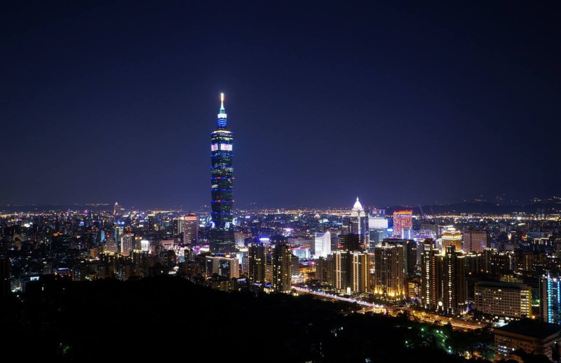 台北夜景   圖：翻攝自台北市政府粉絲專頁