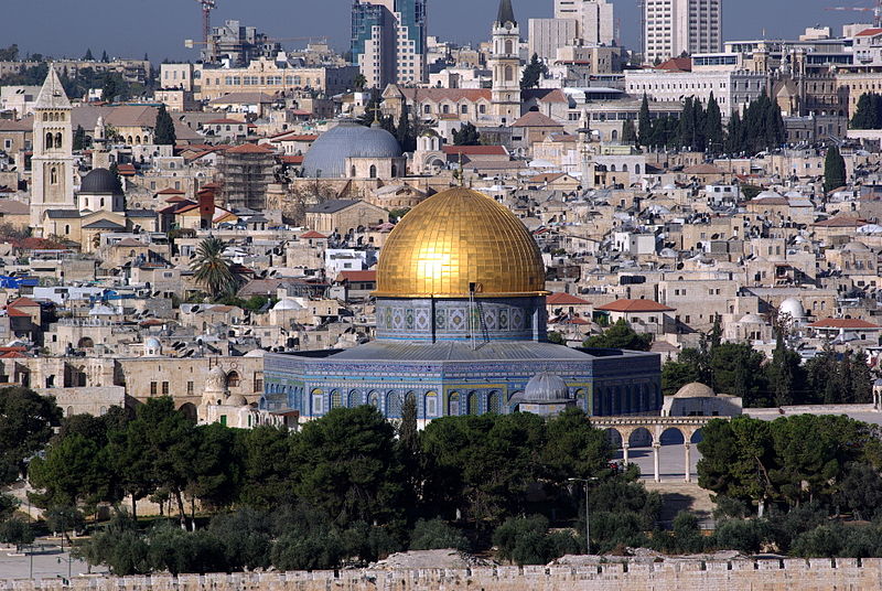 美國官員今天指出，美國將在今年5月14日把駐以色列大使館重新設置於耶路撒冷，與以色列慶祝獨立建國70週年安排在同一天。圖為耶路撒冷。   圖：翻攝維基百科／By Berthold Werner