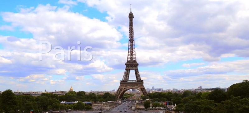 巴黎市政府推出艾菲爾鐵塔（La Tour Eiffel）周邊環境國際競圖改造計畫，明年1月正式展開徵選。   圖：翻攝youtube