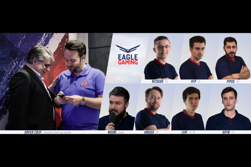 Eagle Gaming六名成員。   圖：翻攝自Eagle Gaming推特