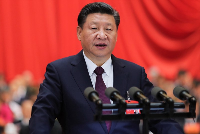 中國以網際網路邊界審查系統「防火長城」聞名，照片為中國最高領導人習近平。   圖：翻攝自 中國國家互聯網信息辦公室 網站