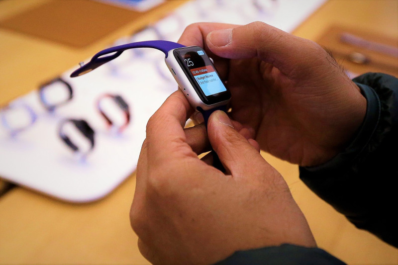 Apple Watch將搭載先進的心電檢測功能。   圖：達志影像/美聯社