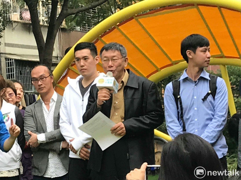 台北市長柯文哲表示，秉持著尊嚴、平等，那應該也可以讓台灣去中國登廣告。   圖：周煊惠 / 攝