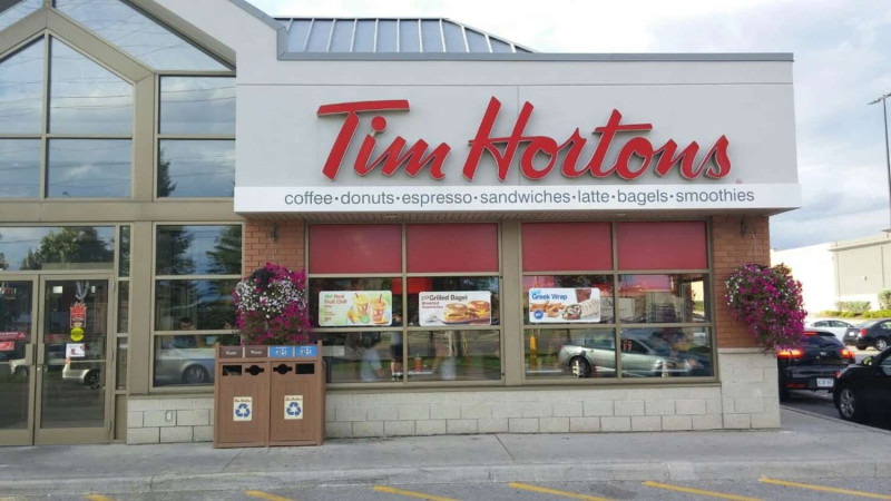 加拿大快餐連鎖店Tim Hortons為了「因應」調薪、大砍員工福利。   圖 : 翻設自yellowpage