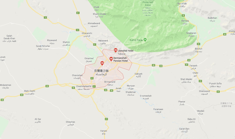 伊朗西部克爾曼沙省今天發生規模5.1地震，初步估計有八人受傷。   