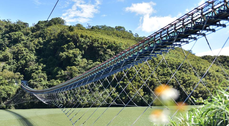 桃園新地標「新溪口吊橋」今天啟用！   圖：翻攝自《新溪口吊橋》FB