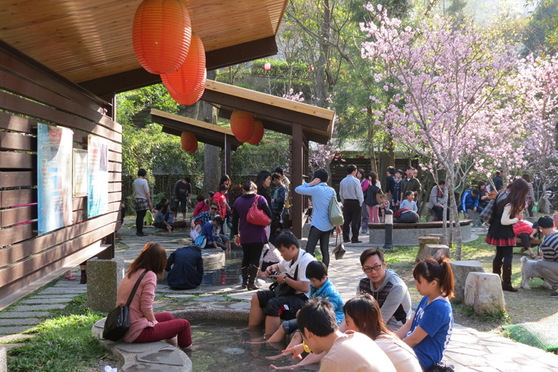 谷關溫泉起源於日本明治時代，舊稱「明治溫泉」。   圖：觀光局提供