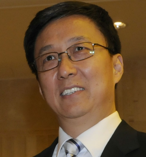 主管港澳事務的中國國務院副總理韓正，6日在北京釣魚台國賓館接見香港特首林鄭月娥。   圖：取自維基百科(資料照片)
