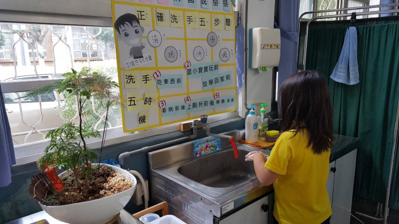 台中市政府表示，現在正值病毒高峰期，衛生局提醒加強個人衛生，勤洗手。   圖：台中市政府提供