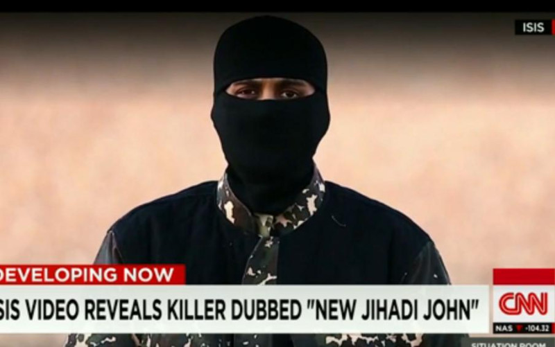 英籍劊子手、伊斯蘭國聖戰士約翰，在2016年被確認在2015年12月的空襲中身亡。      圖：翻攝CNN