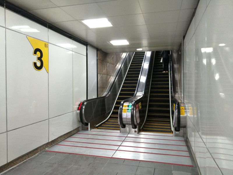 台北捷運古亭站3號出入口電扶梯增設工程在今 (10) 天正式啟用了，歡迎大家多加利用！   圖 : 翻攝自台北捷運公司