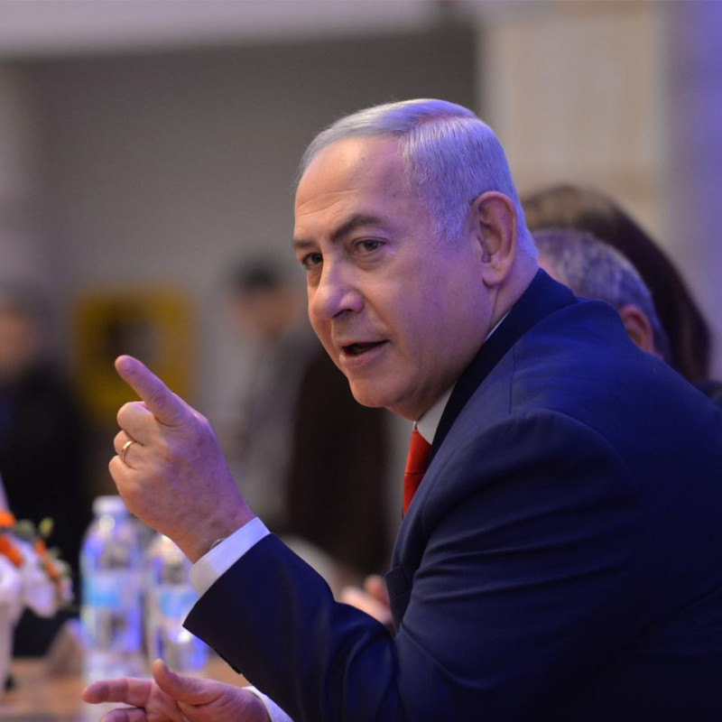 以色列總理納坦雅胡涉及多起貪腐案件，將在3月2日接受偵訊。   圖：翻攝納坦雅胡臉書
