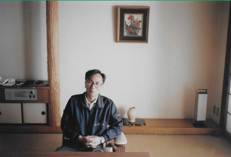 張維嘉老師 1976年攝於日本。 圖:張維嘉/提供