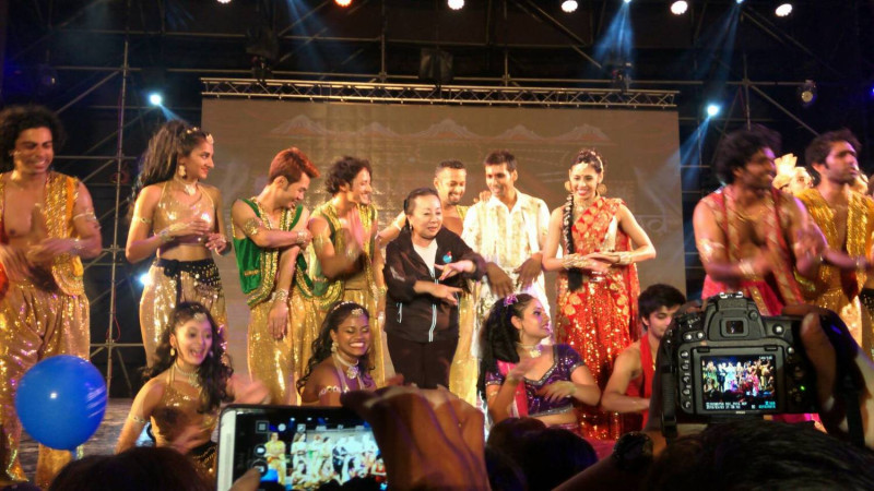 印度寶來塢表演，孟買當代舞蹈劇團。   圖：嘉義縣政府提供